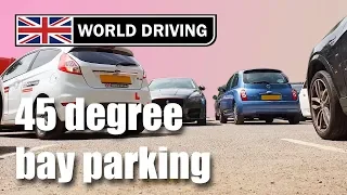 Reverse Bay Parking Manoeuvre Made Simple (45° Method) - UK Driving Test