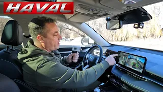 Haval H6 3 gen.Как работает система АВТОМАТИЧЕСКОГО выезда с ПАРКОВКИ.