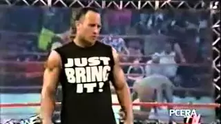 Vince Mcmahon Recieves StoneCold Stunner,Rock Bottom, Undertaker Last Ride at the Same Time.flv