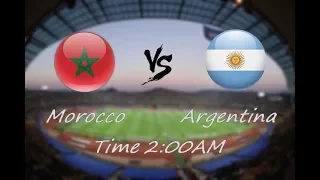 Moroco vs Argentina | International Friendly | PES 2019