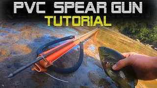 How To Make A PVC Speargun CHEAP! DIY speargun fishing