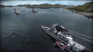 Wargame: Red Dragon. Морской бой