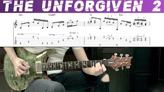 METALLICA - THE UNFORGIVEN 2 (Guitar cover with TAB | Lesson)