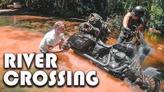 How to Cross a River on a HARLEY DAVIDSON