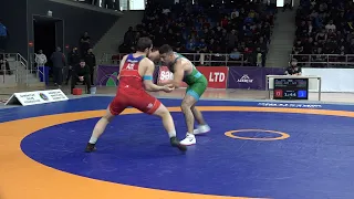 1/2 final GR - 87 kg: Murad Əhmədiyev - İslam Abbasov