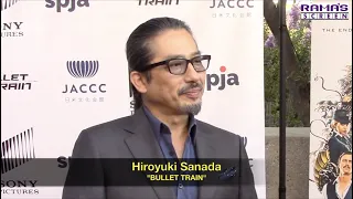 "BULLET TRAIN" Interview: Hiroyuki Sanada on Working with Brad Pitt & Andrew Koji