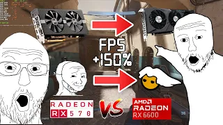 RX 570 vs RX 6600 Benchmark