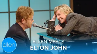 Ellen Meets Elton John!