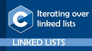 Iterating over a linked list in C