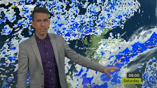 Friday afternoon Scotland forecast 18/10/19