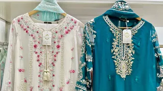 Aghanoor New Wedding Collection || Lawn dresses In Affordable Prices || 3February 2024