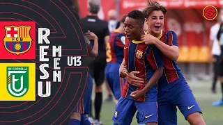 RESUMEN: FC Barcelona vs UE Cornellà Infantil B U13 2021