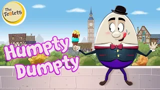 Humpty Dumpty Rhyme for Preschoolers I Nursery Rhymes and Kid Songs I The Teolets