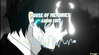 Panic! At The Disco - House of Memories *Sped up (Audio Edit) | 🔥🔥