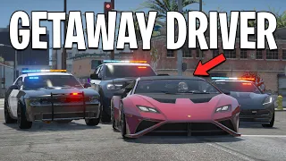 I Became A Getaway Driver In A Supercar on GTA 5 RP