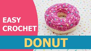 Easy donut crochet tutorial