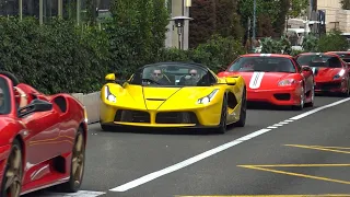 Supercars in Monaco 2022 [ 22 ] (LaFerrari Aperta, Scuderia 16M, Audi RS2, 992 GT3 Touring, x2 360CS