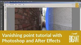 Vanishing Point Tutorial with Photoshop and After Effects