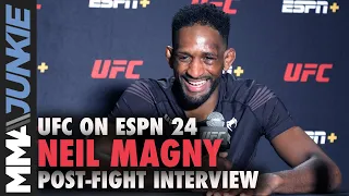 Neil Magny: Khamzat Chimaev fight 'foolish' to wait for | UFC on ESPN 24 interview