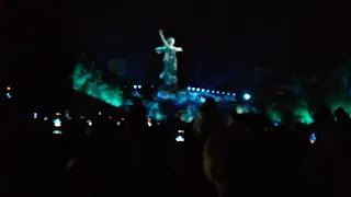 Свет Великой Победы. Волгоград, Мамаев курган. 7 мая 2022 года