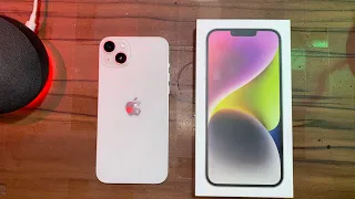 iPhone 14 Plus review + handcam !!! Is it worth buying ? Lag ? Battery ?