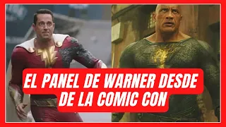 COMIC CON 2022 DÍA 3 - WARNER BROS / DC COMICS ¿MAN OF STEEL 2? SHAZAM 2 Y BLACK ADAM | Noti-Spoiler