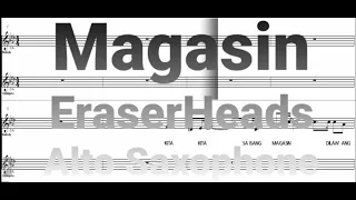 Magasin - Eb Alto Saxophone - Sheet Music - Play Along - Backing Track