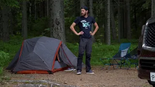 Lakeside camping in Karelia / Ladoga lake // TRVLCAMP #1