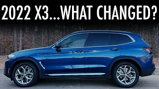 2022 BMW X3 sDrive 30i Review.. Much Improved