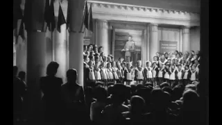 Финал фильма "Первоклассницы" 1948 г.