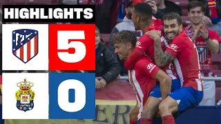 ATLETICO MADRID 5 - 0 UD LAS PALMAS | HIGHLIGHTS LALIGA EA SPORTS