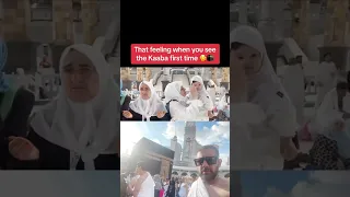 When you see the Kaaba first time #allah #islam #madina #makkah #mohammad #muhammad #muslim