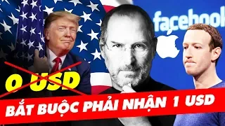 Vì Sao Tổng Thống Donald Trump Và Nhiều CEO Chỉ Nhận Mức Lương 1 USD/Năm ?