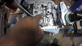 How to Remove the Valve Body from a 42RLE Transmission for Shift Solenoid Repair Jeep Liberty