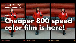 Meet Aurora 800! Shooting 35mm color film just got cheaper. Portra 800 and Lomo 800 comparisons!