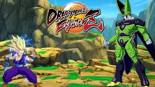 🔴Лучший аниме файтинг - Dragon Ball FighterZ . Смотрим на героев.