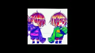 undertale Chara and frisk edit #°Chara_flowers°