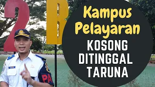 MENJADI PERWIRA JAGA DI KAMPUS PELAYARAN YANG KOSONG DI TINGGAL TARUNA!! SEREEM BOSQUE