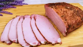 A real HOMEMADE HAM. Recipe and technique for correct preparation