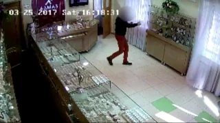 Разбойное нападение на ювелирный магазин в Шелехове