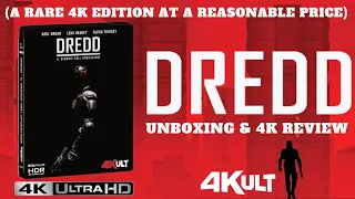 Dredd 4k Ultra HD Bluray Unboxing & 4k Review. (A Rare 4k Edition Limited To 1000)