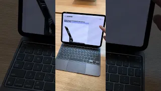 First look at the 11” iPad Pro with Nano-Texture display and new Magic Keyboard