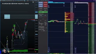 Скальпинг на Binance. Разбор сделки - отбой от POC. Фьючерсы BTCUSDT через ATAS и CScalp. Тактика.