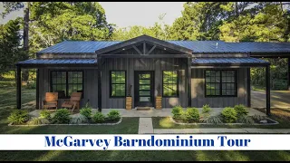 Barndominium Tour - 1200 sq ft - 2 Bedroom - 2 bath Barndominium