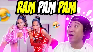 Reacción Natti Natasha x Becky G 😂 Ram Pam Pam