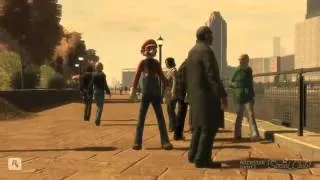 GTA IV  Super Mario Bros MOD :Cutted By Me