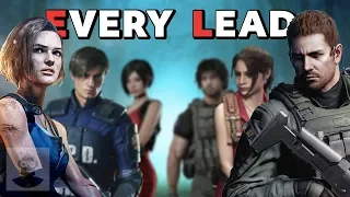 Every Lead Character in Resident Evil Ever | The Leaderboard