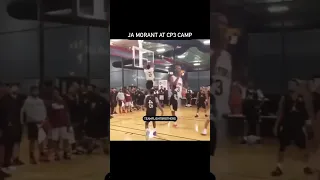 Ja Morant dunk at CP3 Camp (freshman year of college)