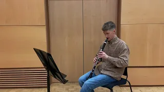 Bartók Miraculous Mandarin, A Clarinet Solo