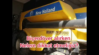 Bu videoyu izlemeden biçerdöver almayın